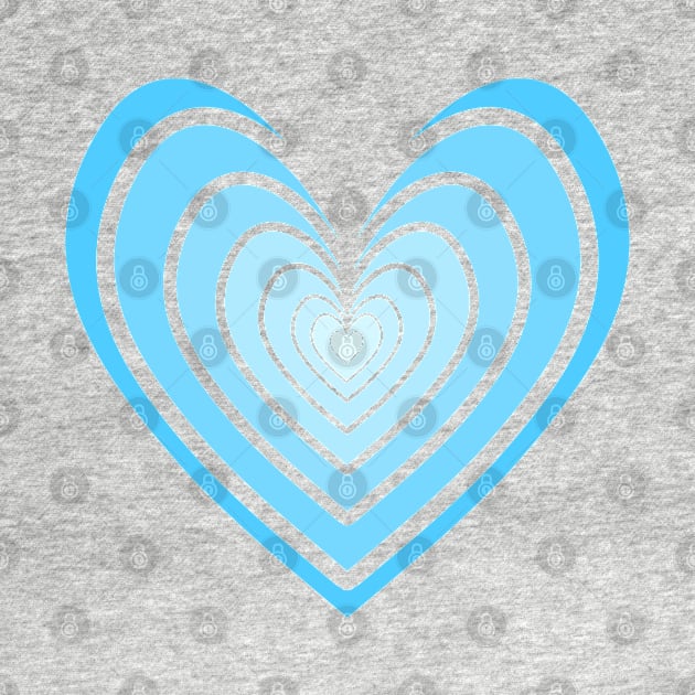 Rosy Heart (Light Blue) by IgorAndMore